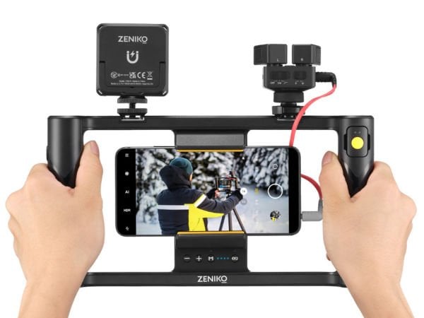 Zeniko MR11 LED'li Vlog Telefon Kiti