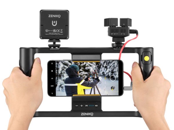 Zeniko MR11 LED'li Vlog Telefon Kiti