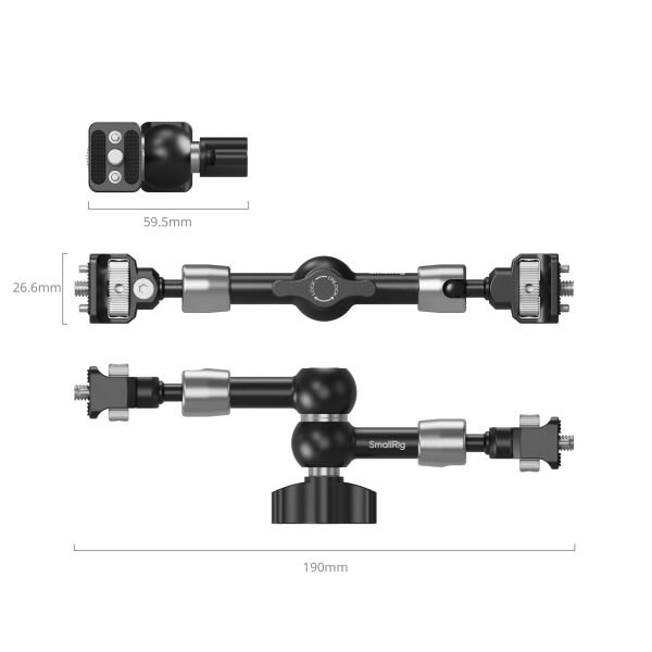 SmallRig 5308 Sihirli Kol Desteği (7'')
