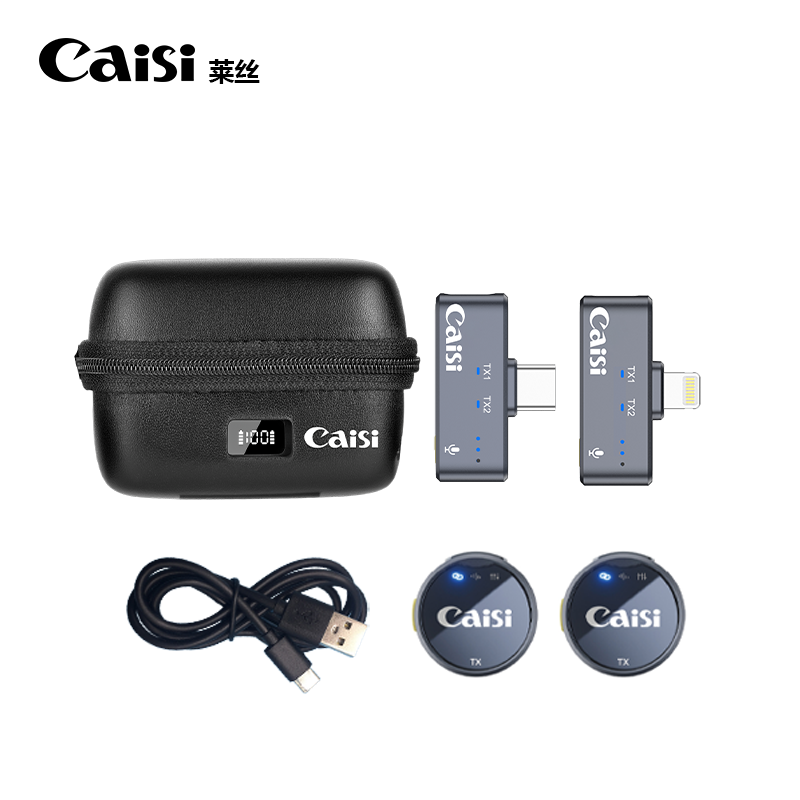 CAİSİ CS-MIC IPHONE+TYPE-C Telefon Mikrofonu