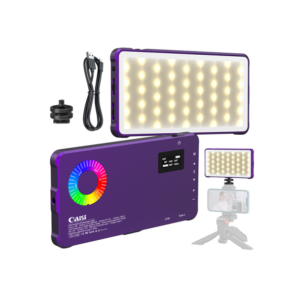 CAİSİ CS-L-C02 RGB Video Işığı 10watt