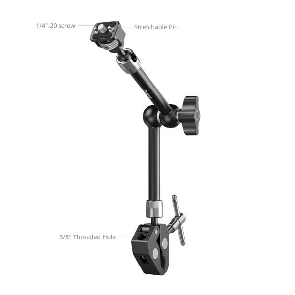 SmallRig 5311 Yengeç Şekilli Kelepçeli  Sihirli Kol (11'')