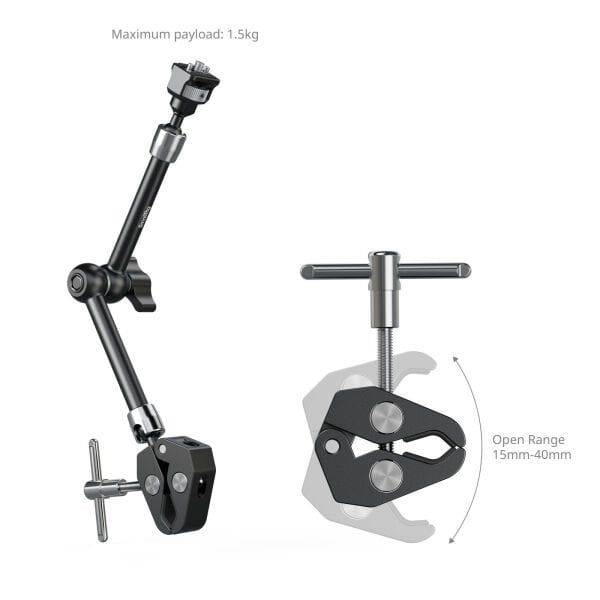 SmallRig 5311 Yengeç Şekilli Kelepçeli  Sihirli Kol (11'')