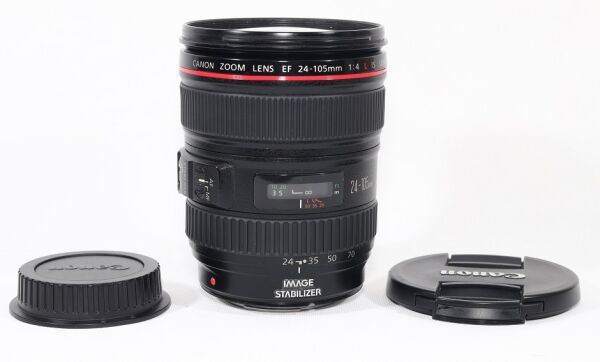 Canon EF 24-105mm f/4L IS USM Lensi 2.el Çok Temiz