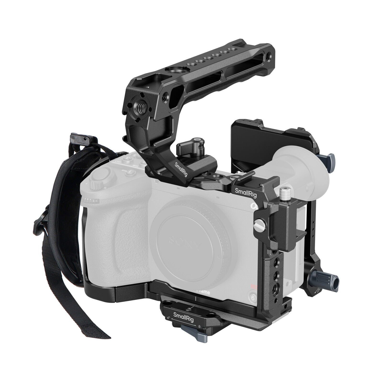SmallRig 5590 Sony FX2  için Pil Plakalı  Gelişmiş Kafes Kiti