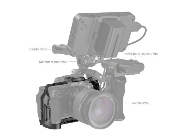 SmallRig 3934B Fujifilm X-H2 / X-H2s için Kafes