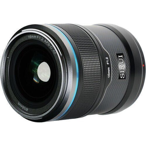 Sirui Sniper 16mm F1.2 APS-C/S35 Auto-Focus Lens (X Mount, Siyah)