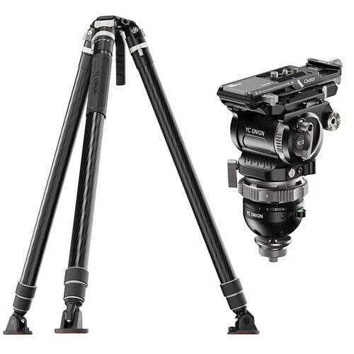 YC Onion Pineta Lite & CB7 Cedar Fluid Head Karbon Fiber Tripod Kit