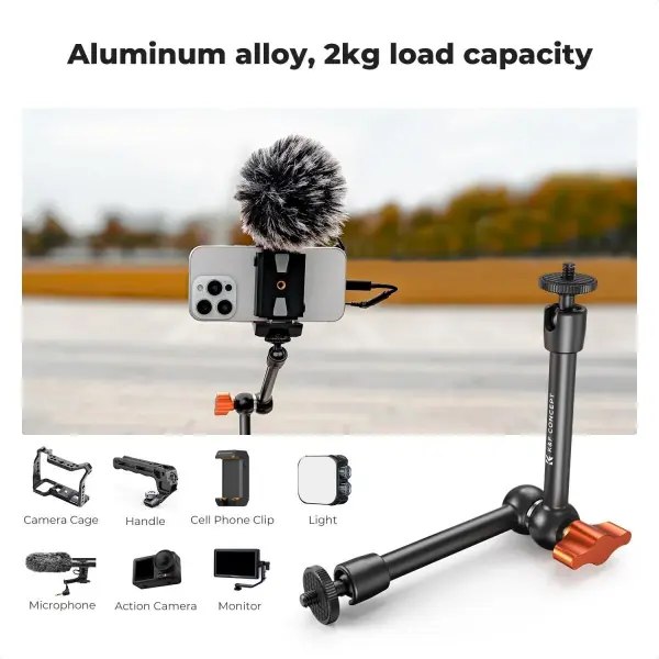 K&F Concept KF1523  9.8'' Magic Arm with Super Clamp