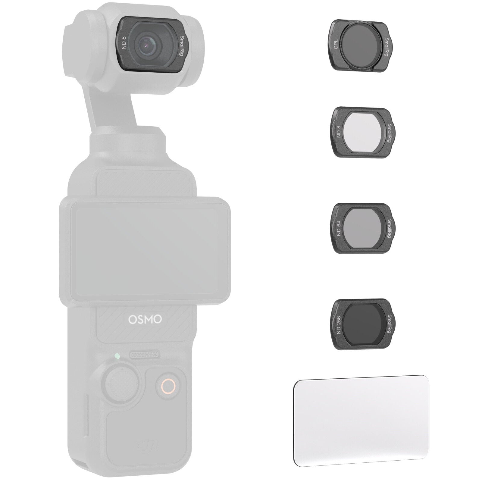 SmallRig 4774B DJI Osmo Pocket 4 / 3 için Filtre Seti