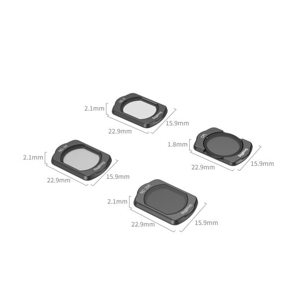 SmallRig 4774B DJI Osmo Pocket 4 / 3 için Filtre Seti