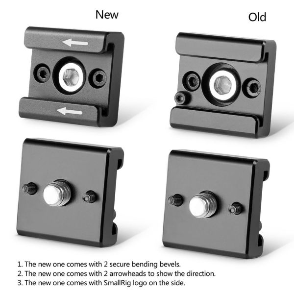 SmallRig 2060B Metal Işık Yuvası  (2'li Paket)