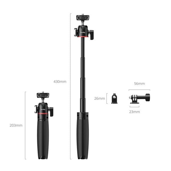 SmallRig 5285B VT-15 Mantis Mini Tripod
