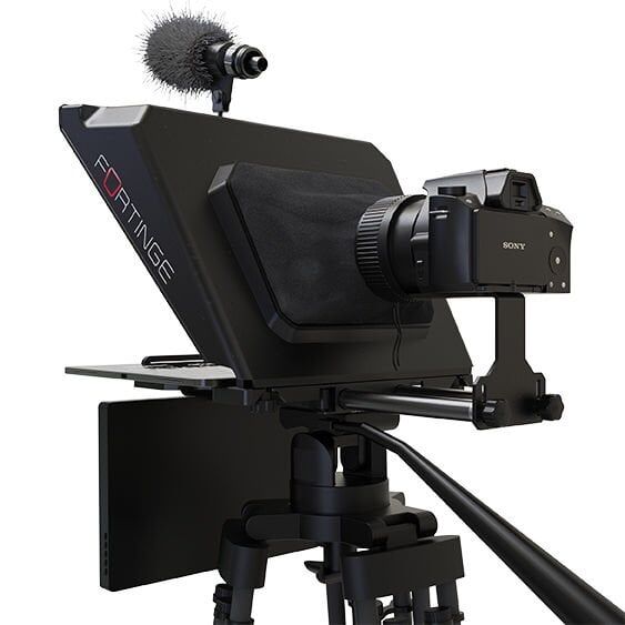 Fortinge Noa III Tablet Prompter ve Miliboo-MTT608A 152 cm Tripod
