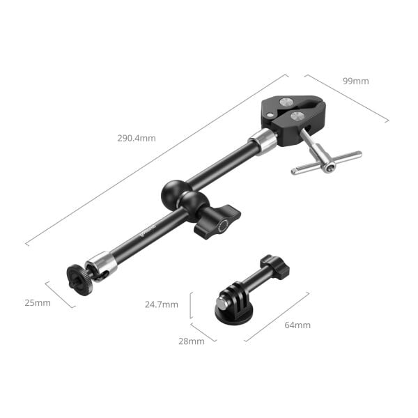 SmallRig 5605 Kelepçeli Magic Arm
