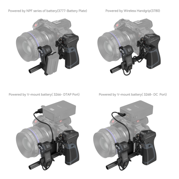 SmallRig 3782 MagicFIZ Kablosuz Follow Focus Grip Kiti