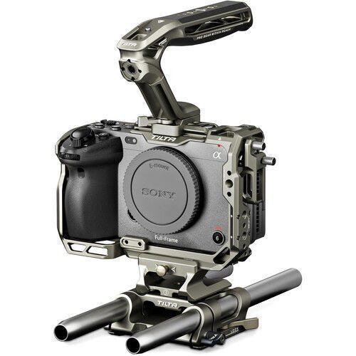 Tilta Camera Cage For Sony Fx3/Fx30 V2 Basic Kit - Titanium Gray  (TA-T16-A-TG)