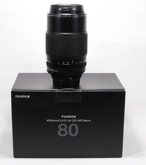 Fujinon XF80mm F2.8 LM OIS WR Makro Objektif (2.el Yeni Gibi)