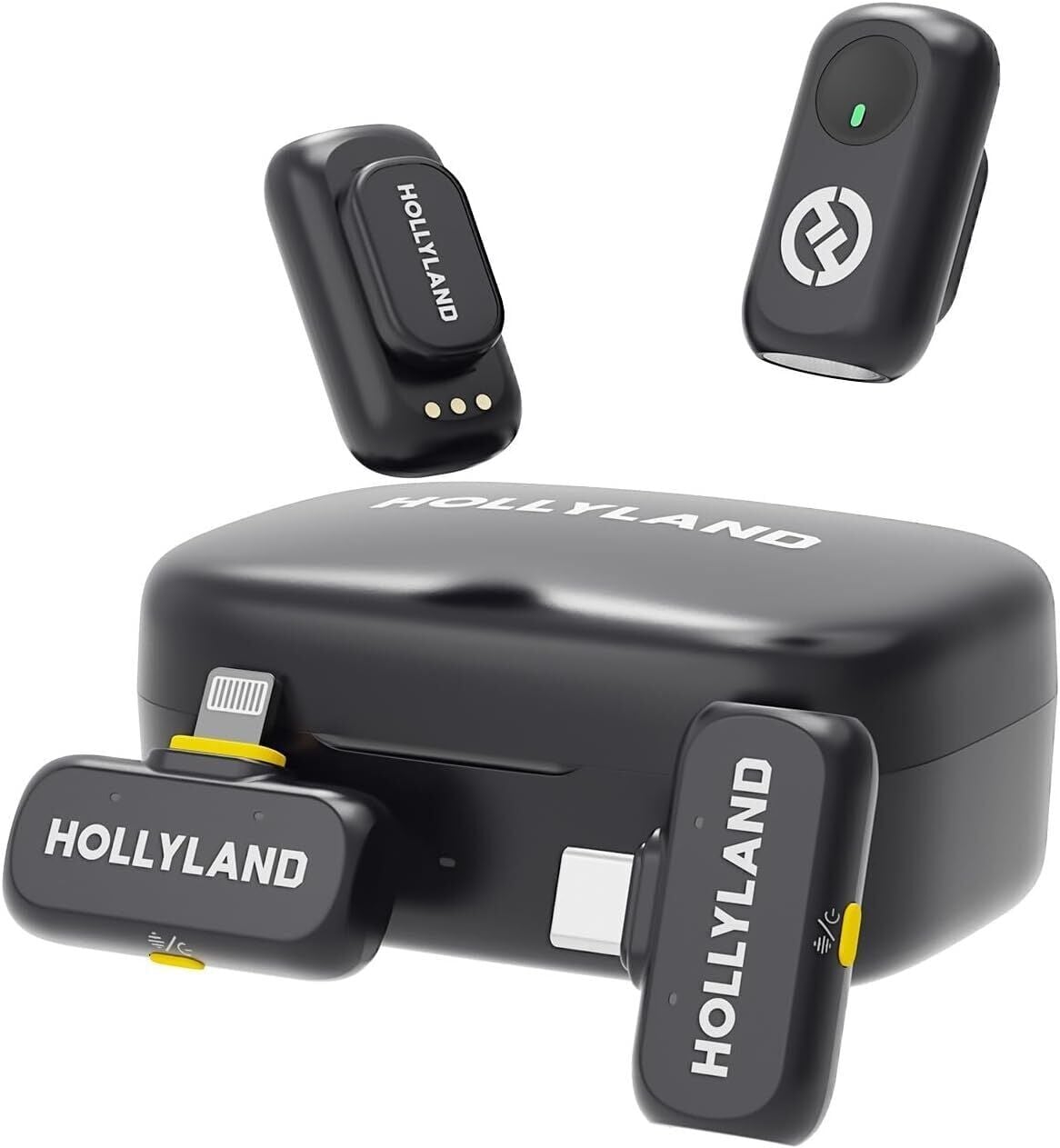 Hollyland LARK A1 Combo 2 Kişilik Kablosuz Mikrofon Sistemi