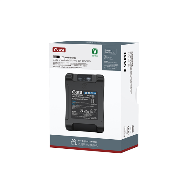 CAİSİ BP-VL99 7000mAh V Mount  Işık ve Kamera Pili