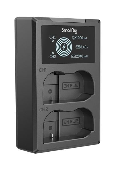 SmallRig 4083 EN-EL15 Çiftli Şarj Cihazı