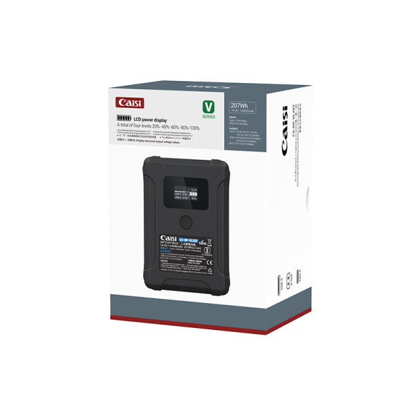 CAİSİ BP-VL207 14000mAh V Mount  Işık ve Kamera Pili