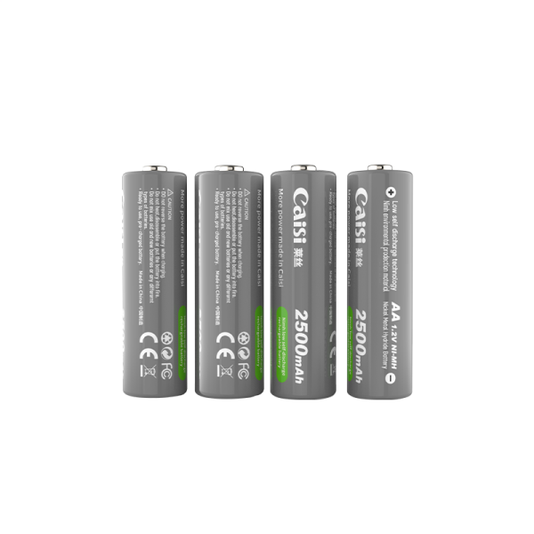 CAİSİ CS-NM-4C KIT Şarj Edilebilir 2500mAh Pil NiMH AA (4'lü Pil + Şarj Aleti)