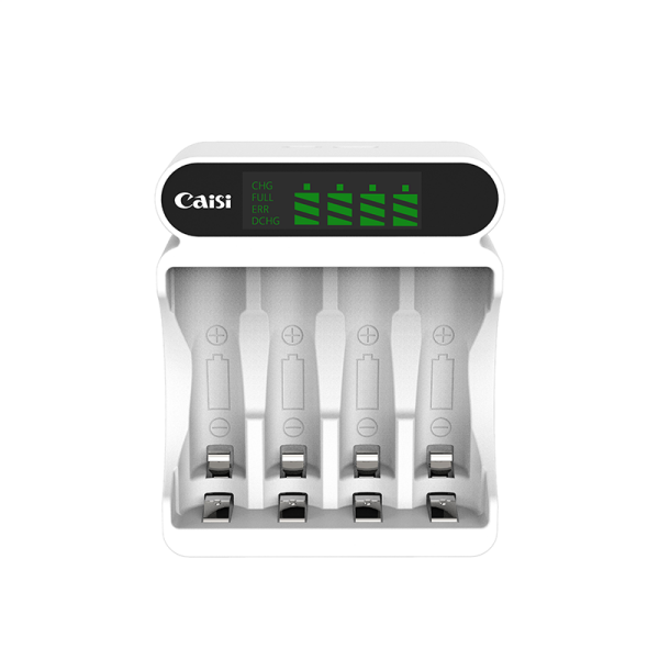 CAİSİ CS-NM-4C KIT Şarj Edilebilir 2500mAh Pil NiMH AA (4'lü Pil + Şarj Aleti)