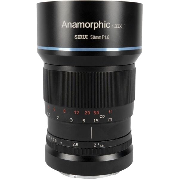 Sirui 50mm F1.8 1.33x APS-C Anamorfik Lens (E Mount)