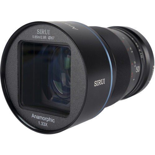 Sirui 50mm F1.8 1.33x APS-C Anamorfik Lens (E Mount)
