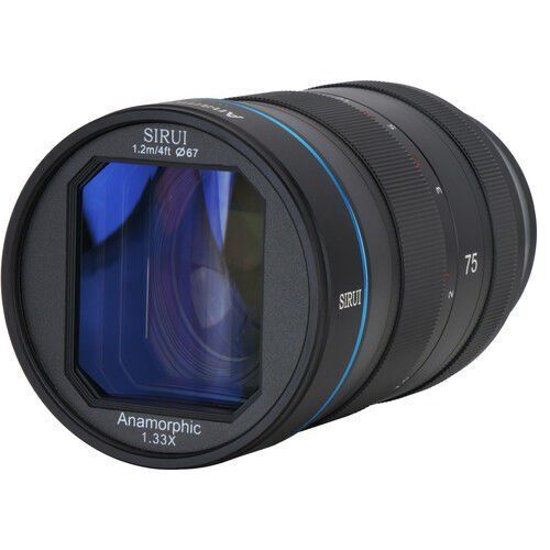 Sirui 75mm F1.8 1.33x APS-C Anamorfik Lens (X Mount)