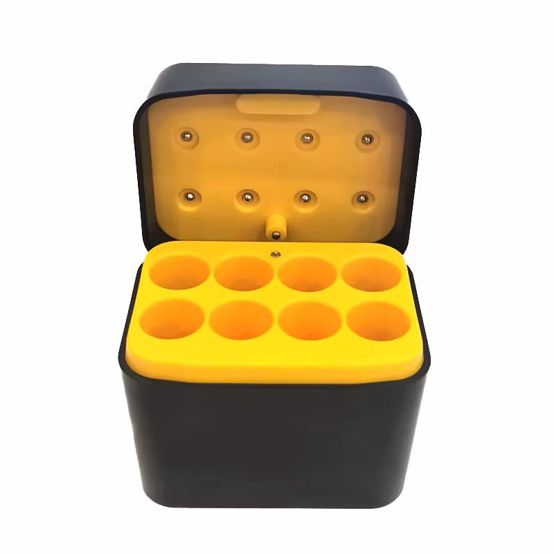 CAİSİ CS-NL-8C AA  8-Yuvalı 1.5V AA Pil Şarj Cihazı Tip-c Şarj Cihazı