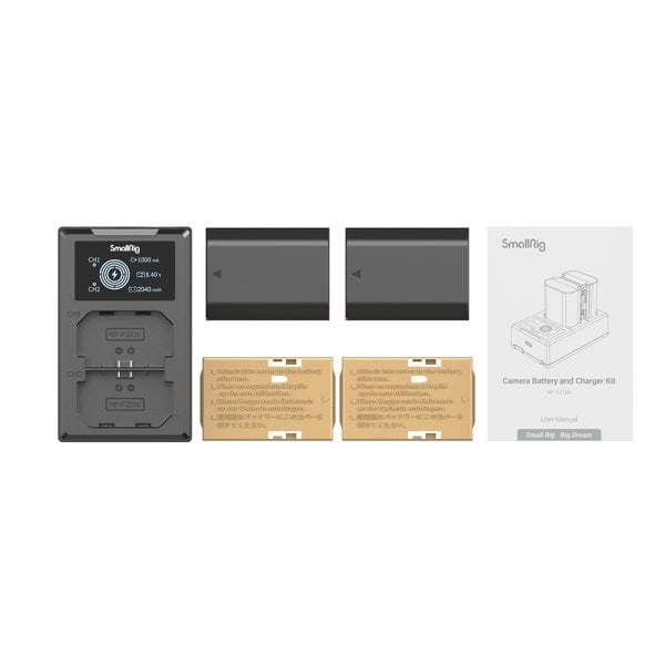 SmallRig 3824B NP-FZ100 Batarya ve Şarj Cihazı Kiti