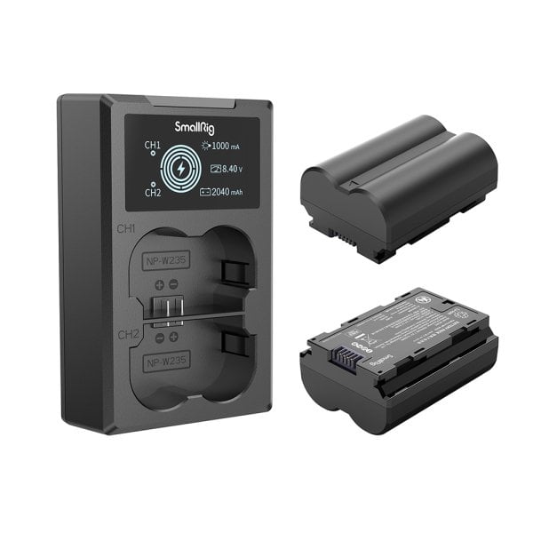 SmallRig 3822 NP-W235 Batarya ve Şarj Cihazı Kiti