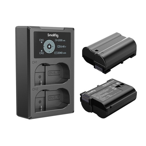 SmallRig 3820B EN-EL15 Batarya ve Şarj Cihazı Kiti