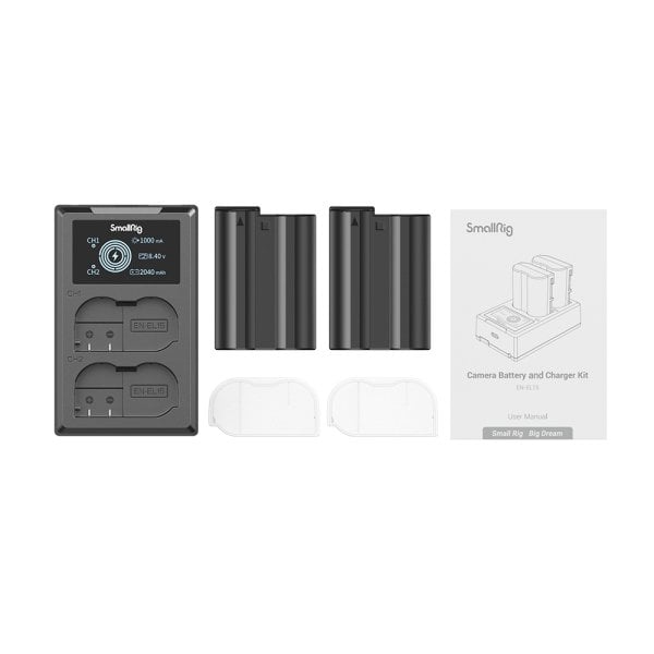 SmallRig 3820B EN-EL15 Batarya ve Şarj Cihazı Kiti