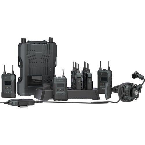 Hollyland Solidcom M1 Pro Full-Duplex Wireless Intercom System | 8 Beltpacks & Headsets