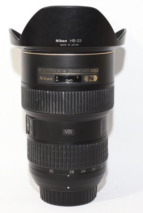 Nikon AF-S Nikkor 16-35mm f-4G ED VR Lens (Temiz 2.El Lens)