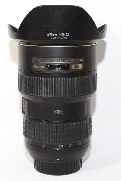 Nikon AF-S Nikkor 16-35mm f-4G ED VR Lens (Temiz 2.El Lens)