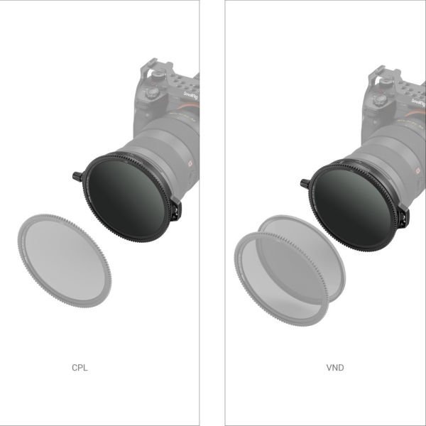 SmallRig 3864 95mm CPL-VND Filtre Kiti Çubuk Kelepçesi