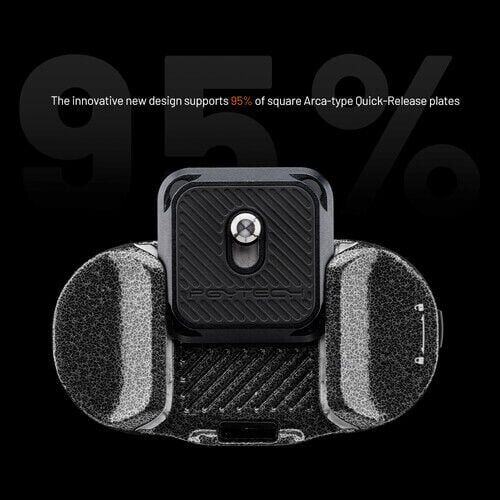 PGYTECH Beetle Camera Clip V2 with QR Plate – Kamera Klipsi & Quick-Release Plate