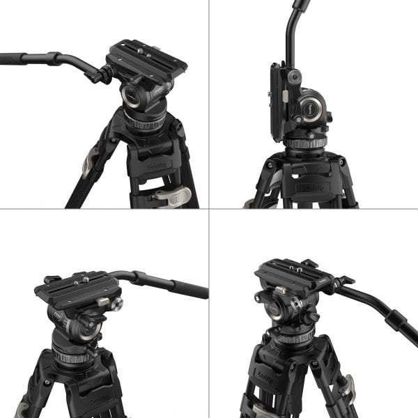 SmallRig 4465 AD-Pro8  FreeBlazer Karbon Fiber Video Tripod