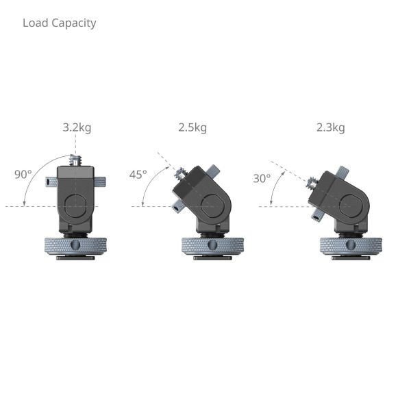SmallRig 3809B Monitör Desteği Metak Ayak Montajı