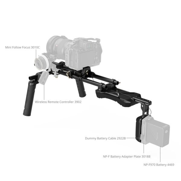 SmallRig 4480B Omuz Rig Kiti (Klasik Versiyon)