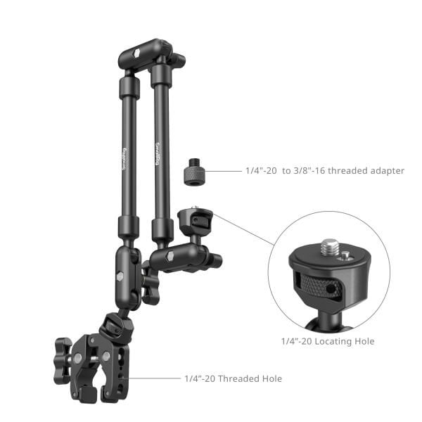 SmallRig 4766 Masaüstü  Sihirli Kol Yengeç Kelepçesi Kiti