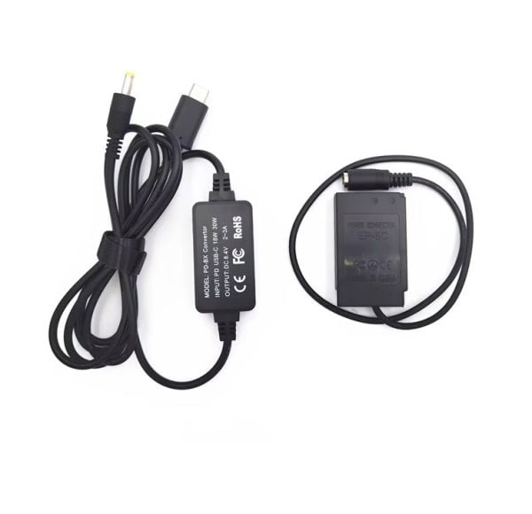 OEM Marka USB C EP-5C EN-EL20 Kukla Pil Adaptörü Nikon P1000 için