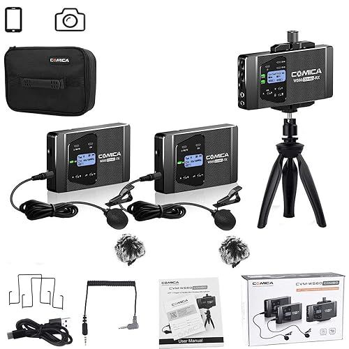 Comica CVM-WS60 Combo Kamera ve Telefon Mikrofonu