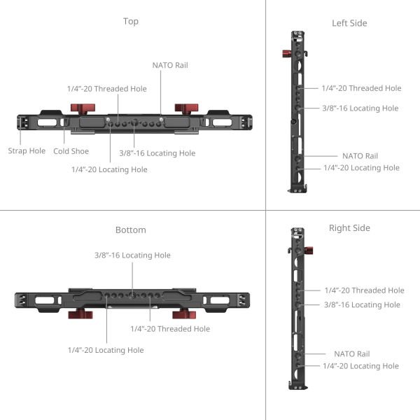 SmallRig MD5059 Evrensel Kafes iPad  için
