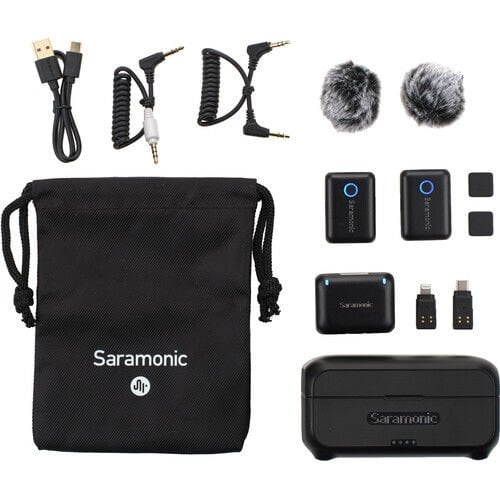 Saramonic Blink500 B2+ 2 İkili Kablosuz Yaka Mikrofonu
