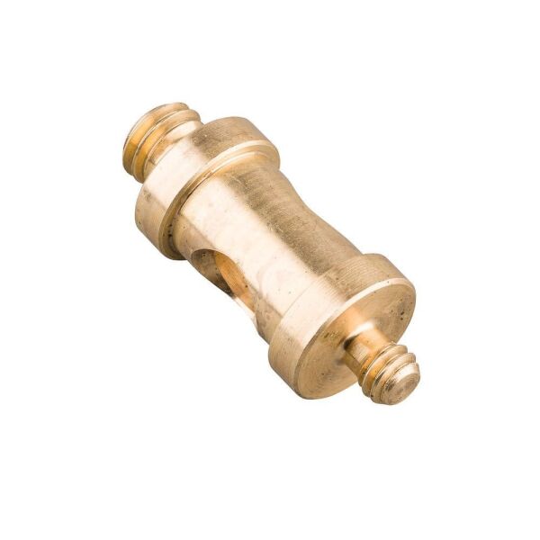 Manfrotto 118 Çift Taraflı Kısa Adaptör - 1/4vida,3/8vida